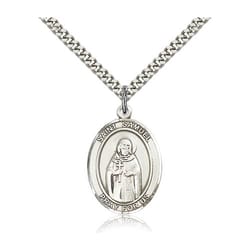 Sterling Silver St. Samuel Pendant w/ chain