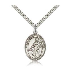 Sterling Silver St. Thomas of Villanova Pendant w/ chain
