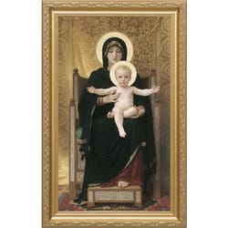Virgin and Child w/ Gold Frame 