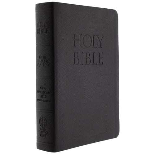 Black Premium Ultra Soft Bible- NABRE