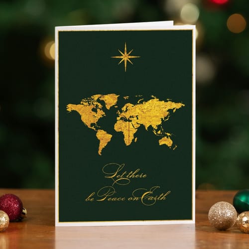 World Peace Christmas Cards - Set Of 20