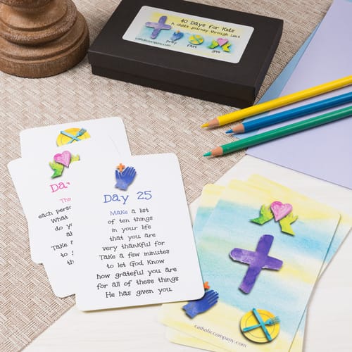 40 Days Of Lent Card Pack For Children