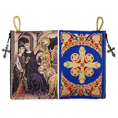 Nativity Rosary Pouch