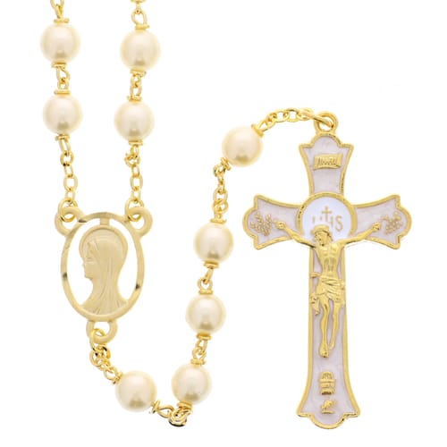 Pearl Holy Mass Rosary