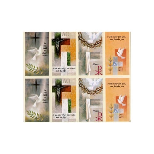 Dove Series Personalized Prayer Card (Priced Per Card)