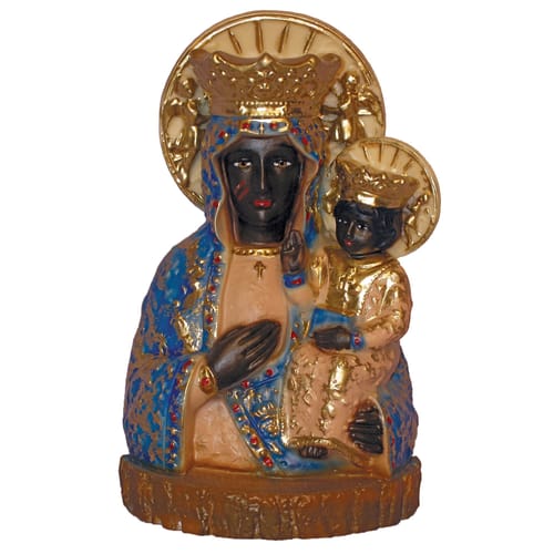 Our Lady Of Czestochowa Bust, 7.75&quot;