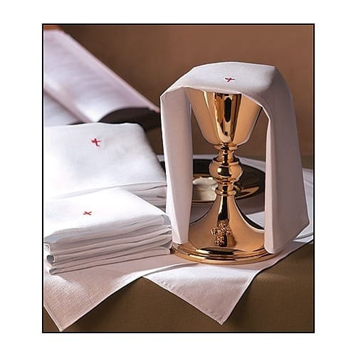 Altar Linens: Linen Corporal - 12 Pack