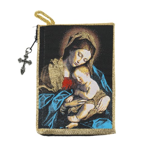 Sassoferrato Madonna &amp; Child Rosary Pouch