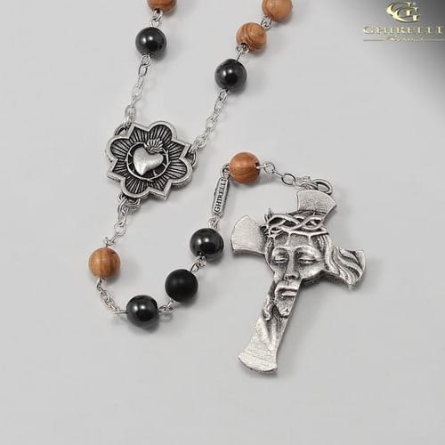 Passion Of Christ Olive Wood Rosary