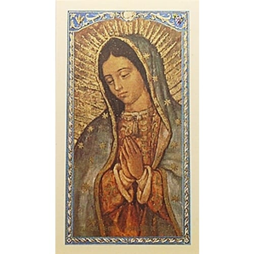 La Magnifica - Virgen Guadalupe (Magnificat) &amp;ndash; Spanish Prayer Card