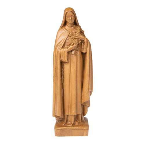 Natural Finish St. Therese Of Lisieux Statue