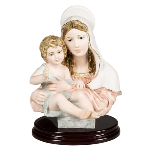 Madonna &amp; Child Italian Bust