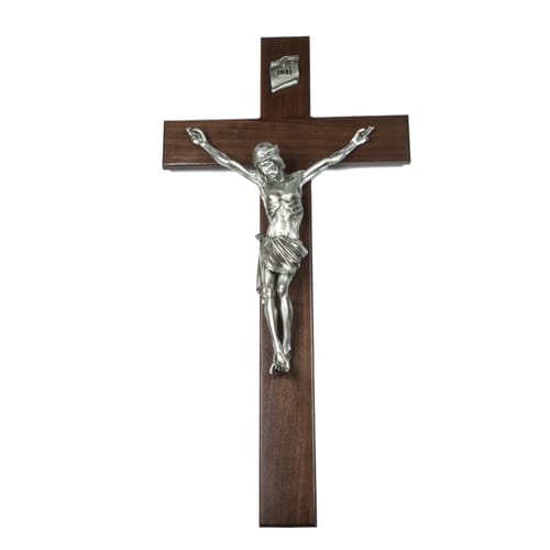 Walnut Crucifix, 34''