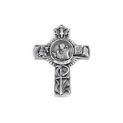 St. Thomas Aquinas Wall Cross 5&quot;