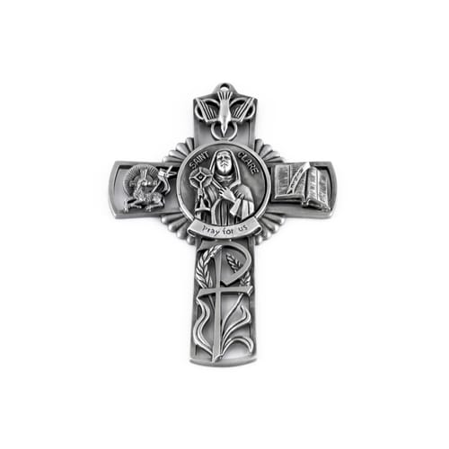 St. Clare Wall Cross 5&quot;