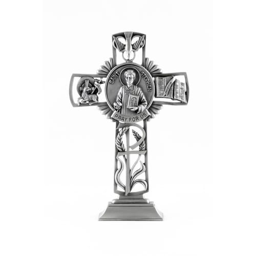 St. Stephen Standing Cross 5&quot;