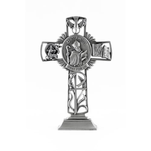 St. Timothy Standing Cross 5&quot;