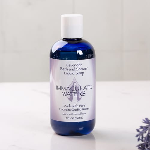 Immaculate Waters Bath And Shower Gel - Natural Lavender