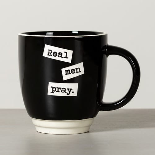 Real Men Pray Mug