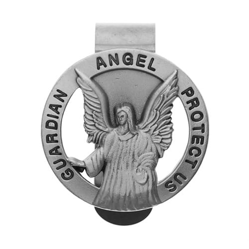 Round Guardian Angel Visor Clip