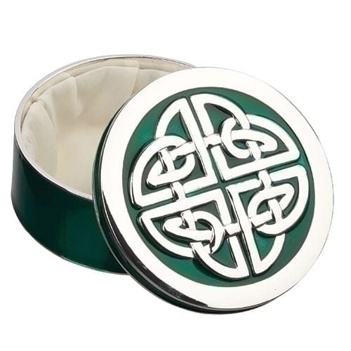 Irish Knot Rosary Keepsake Box