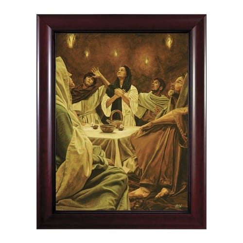 The Descent Of The Holy Spirit W/ Cherry Frame