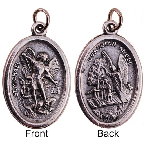 St. Michael/ Guardian Angel Medal 25 Pack