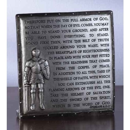 Armor Of God Desk Plaque