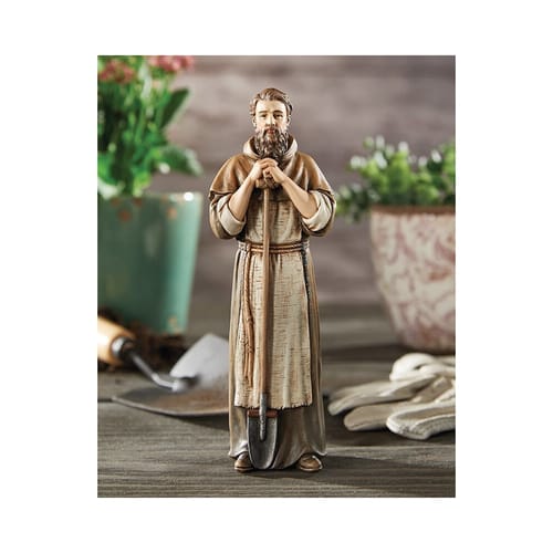 St. Fiacre Statue, 8&quot;