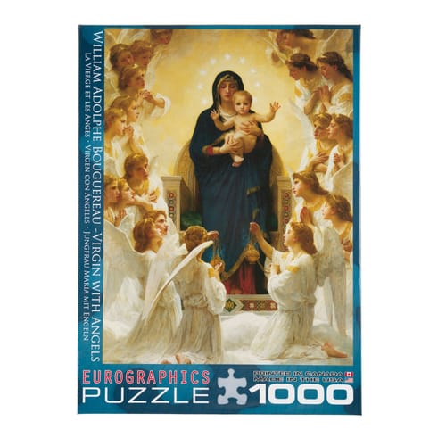 Virgin With Angels 1000 Piece Puzzle