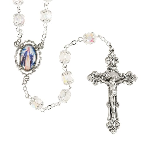 Our Lady Of Grace Capped Rosary