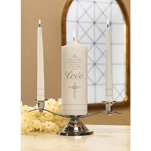 Planning the Perfect Gatlinburg Wedding 21 Faith Hope and Love Wedding Unity Candle