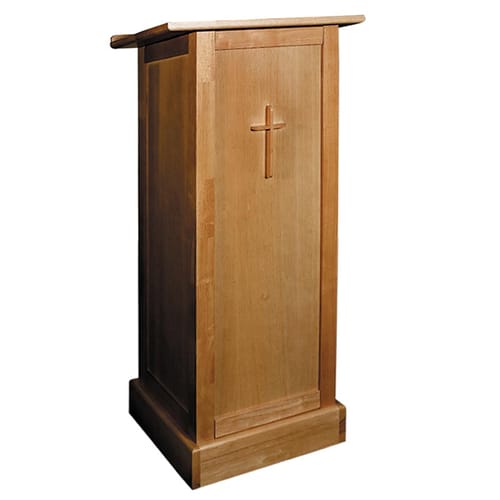 Full Lectern With Shelf