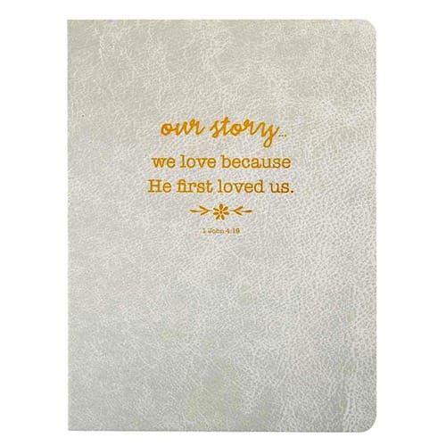 Our Story Gold Foiled Journal