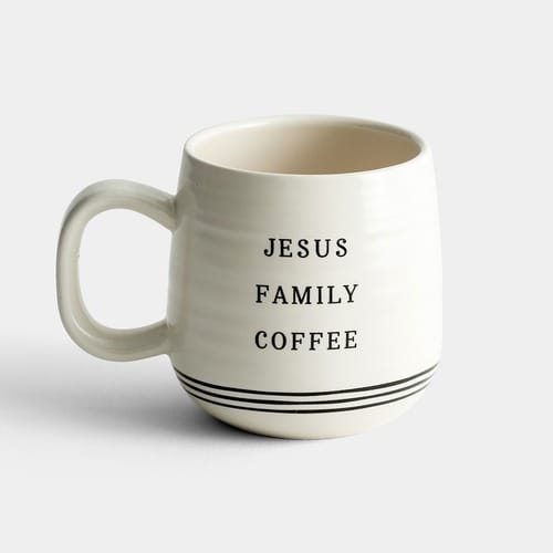 Jesus, Family, Coffee Inspirational Mug
