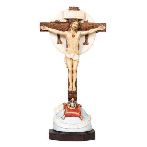 Italian Standing Crucifix - 11.4&quot;