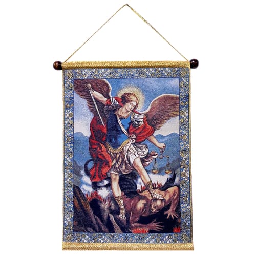 St. Michael Tapestry - 11&quot;