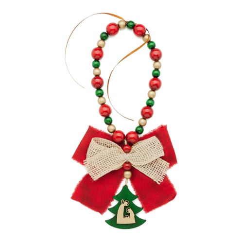 Christmas One-Decade Rosary Ornament