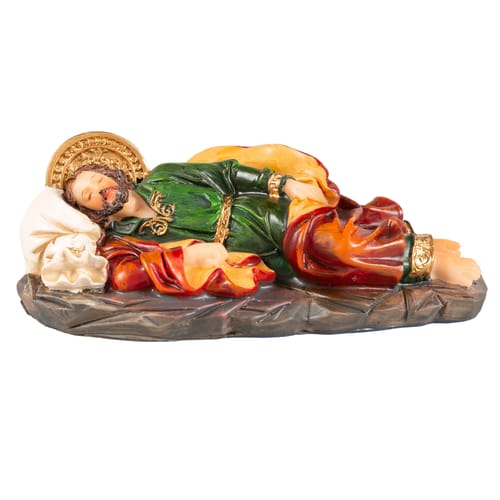 Sleeping St. Joseph Devotional Statue - 4.75&quot;