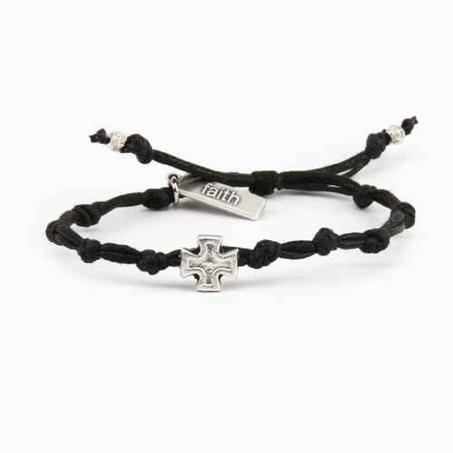 Black Surrender Prayer Bracelet