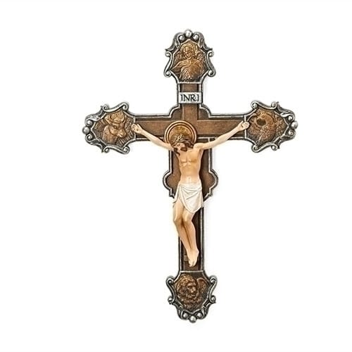 Four Evangelists Crucifix, 10&quot;