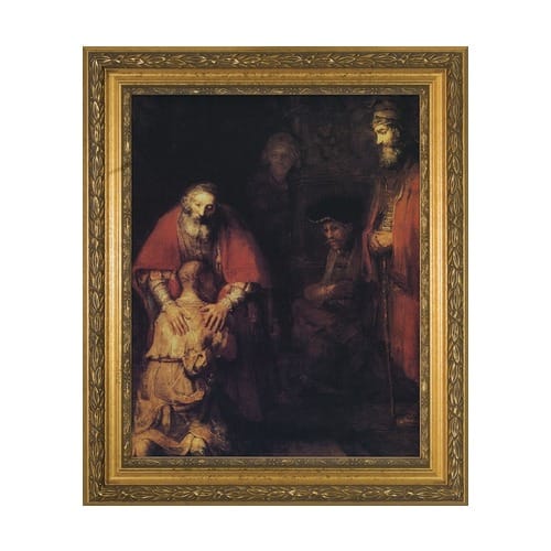 Prodigal Son In Gold Frame