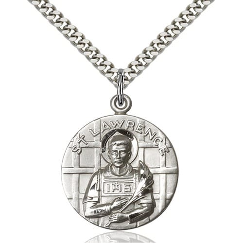 Sterling Silver St. Lawrence Pendant