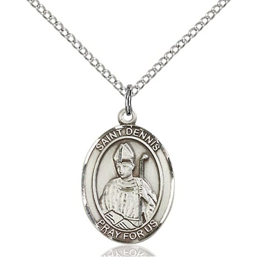 Sterling Silver St. Dennis Pendant