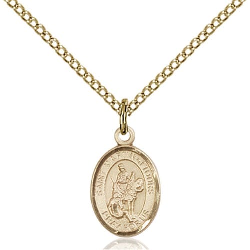 14kt Gold Filled St. Martin Of Tours Petite Pendant