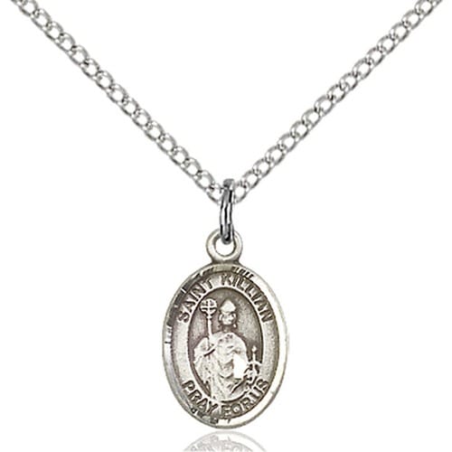 Sterling Silver St. Kilian Petite Pendant