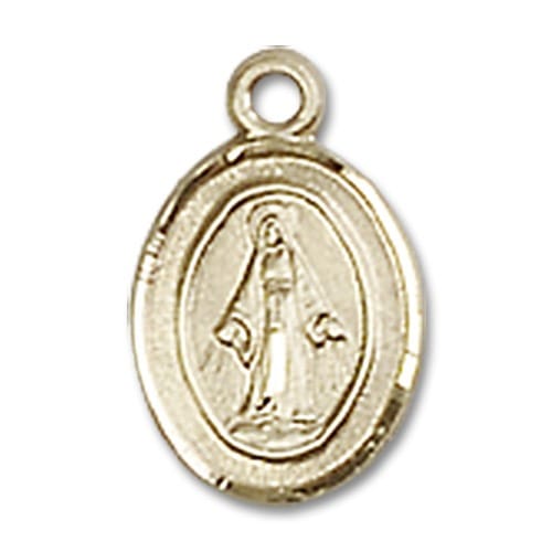 14kt Gold Miraculous Medal