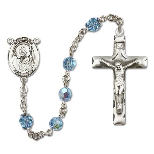 SS Aqua Blue March St. David Of Wales Rosary