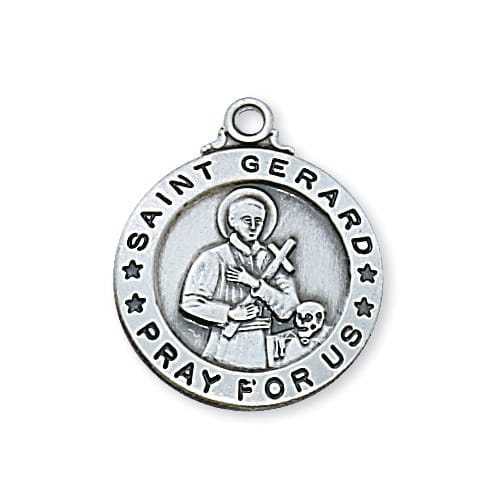 Sterling Silver St. Gerard Pendant