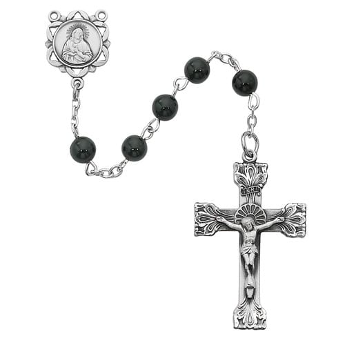 Genuine Black Onyx Rosary